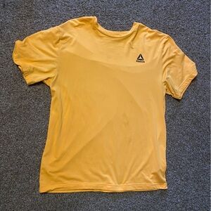 Reebok Mustard Tee with Logo